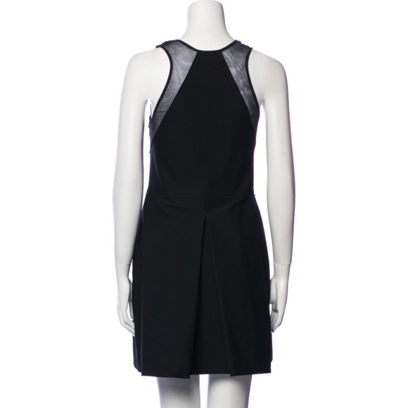 Stella McCartney Sheer Panel Black Cocktail Dress | EUC Size US 6/ IT 42 - Picture 3 of 11